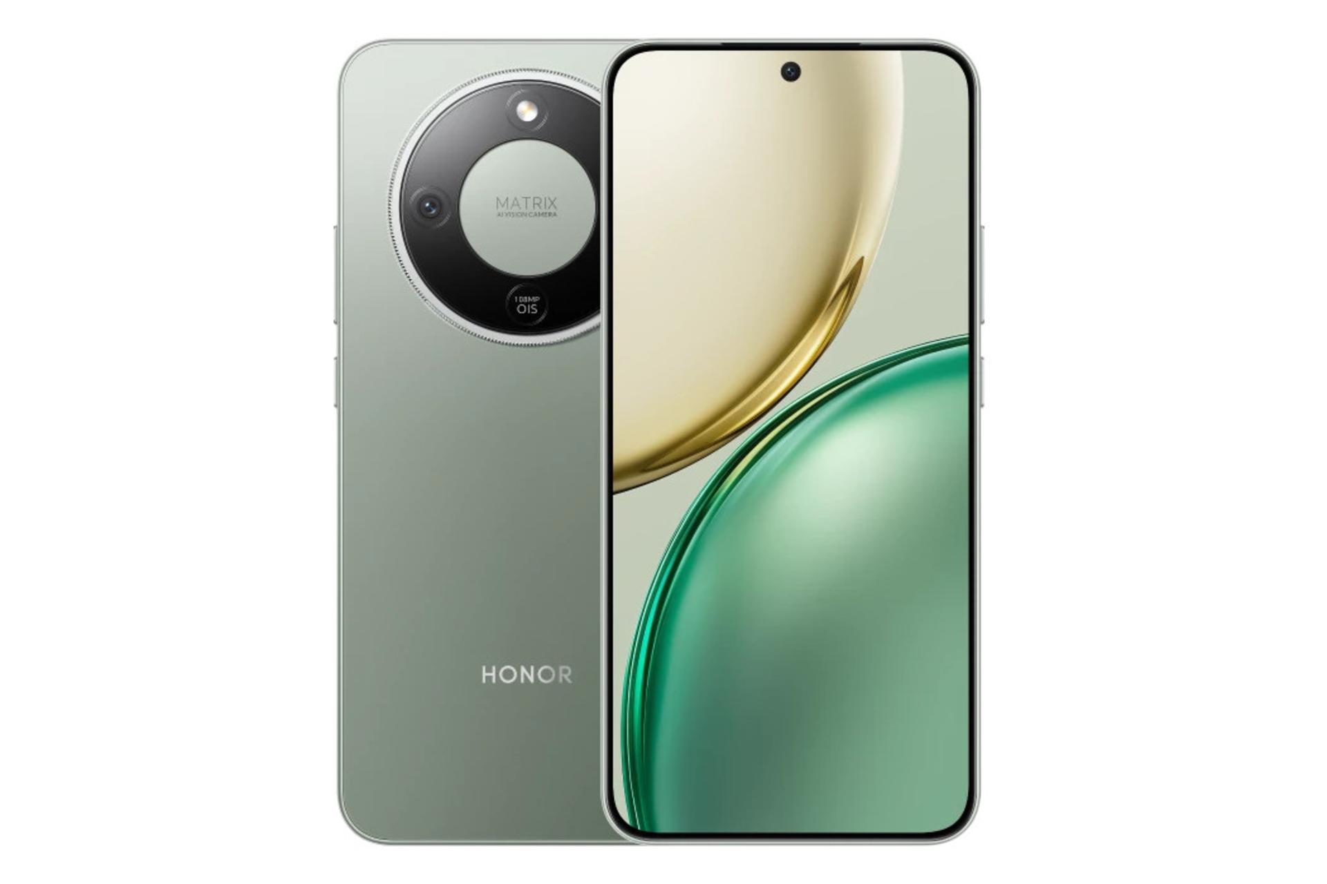 پنل جلو و پشت گوشی موبایل آنر HONOR X9d سبز