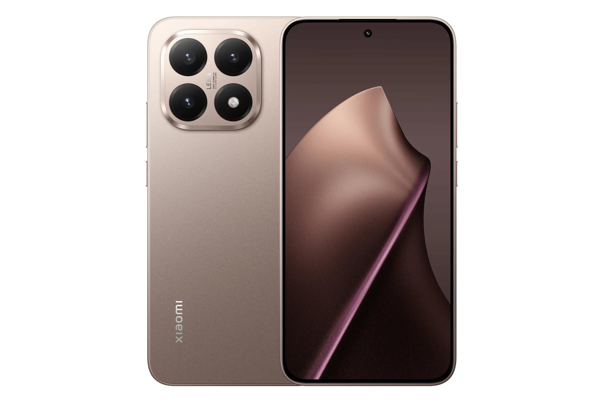 پنل جلو و پشت گوشی موبایل شیائومی Xiaomi 15T رز گلد