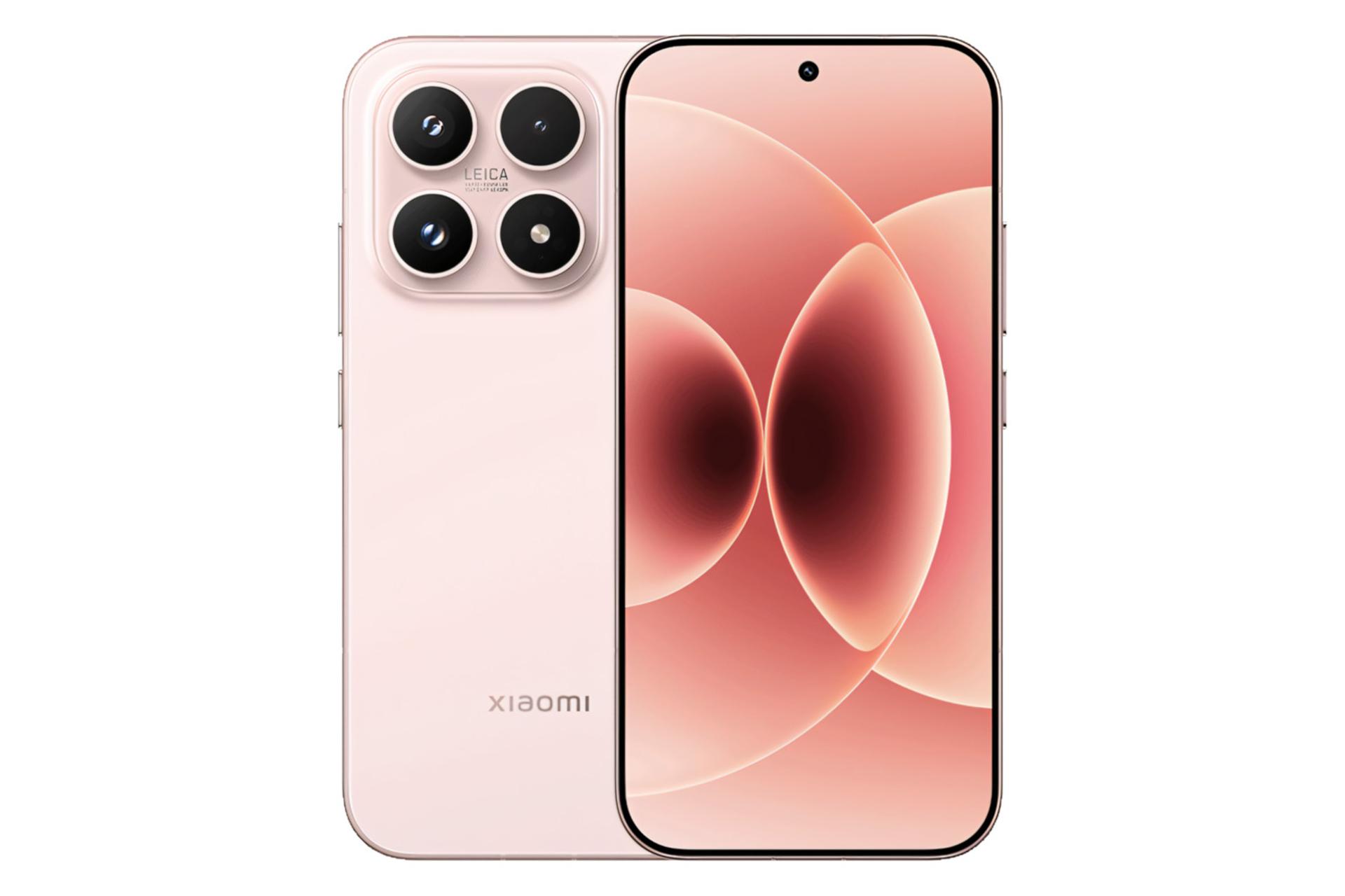 پنل جلو و پشت گوشی موبایل شیائومی 17 صورتی روشن / Xiaomi 17