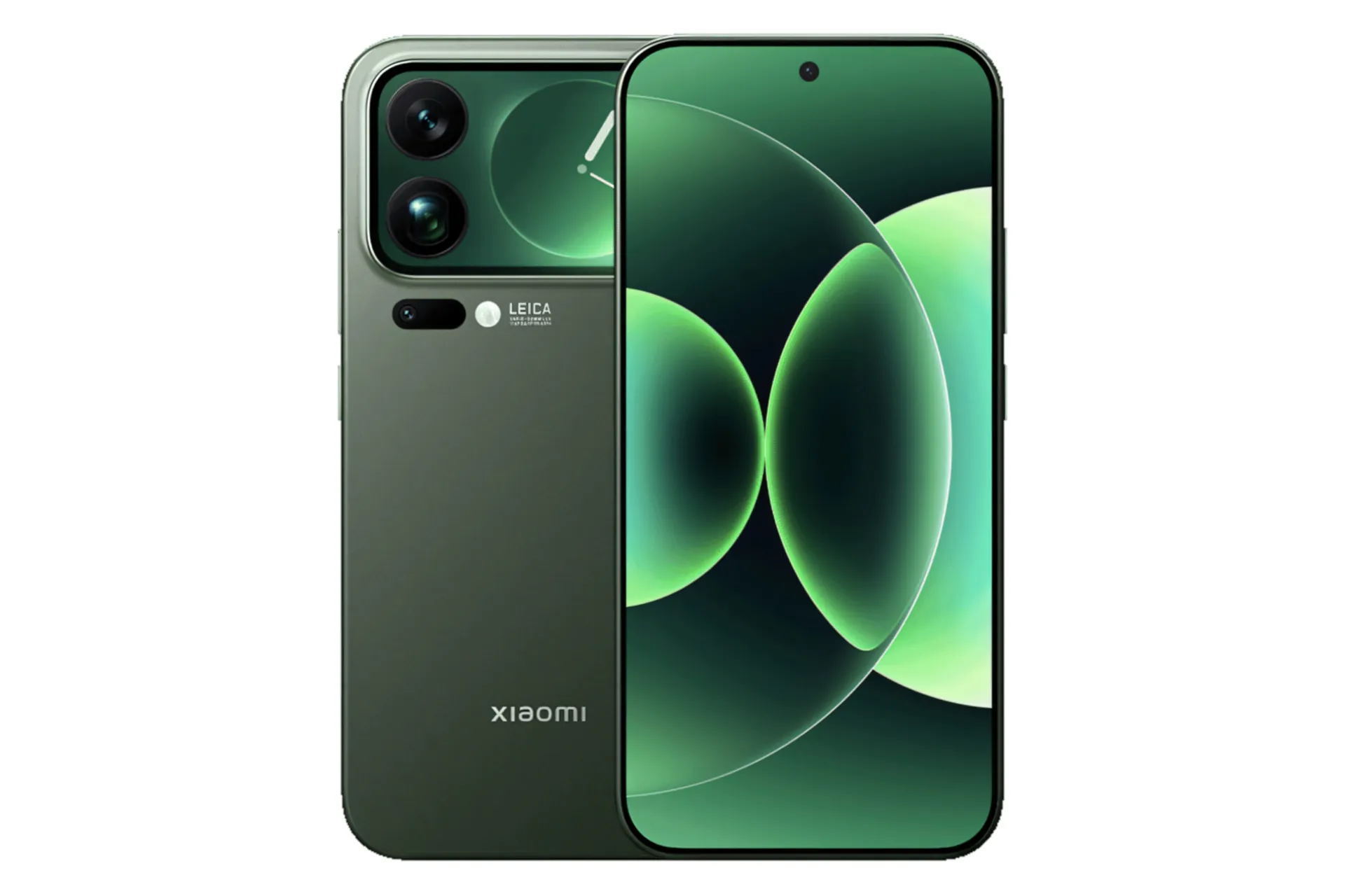 پنل جلو و پشت گوشی موبایل شیائومی 17 پرو مکس سبز تیره / Xiaomi 17 Pro Max