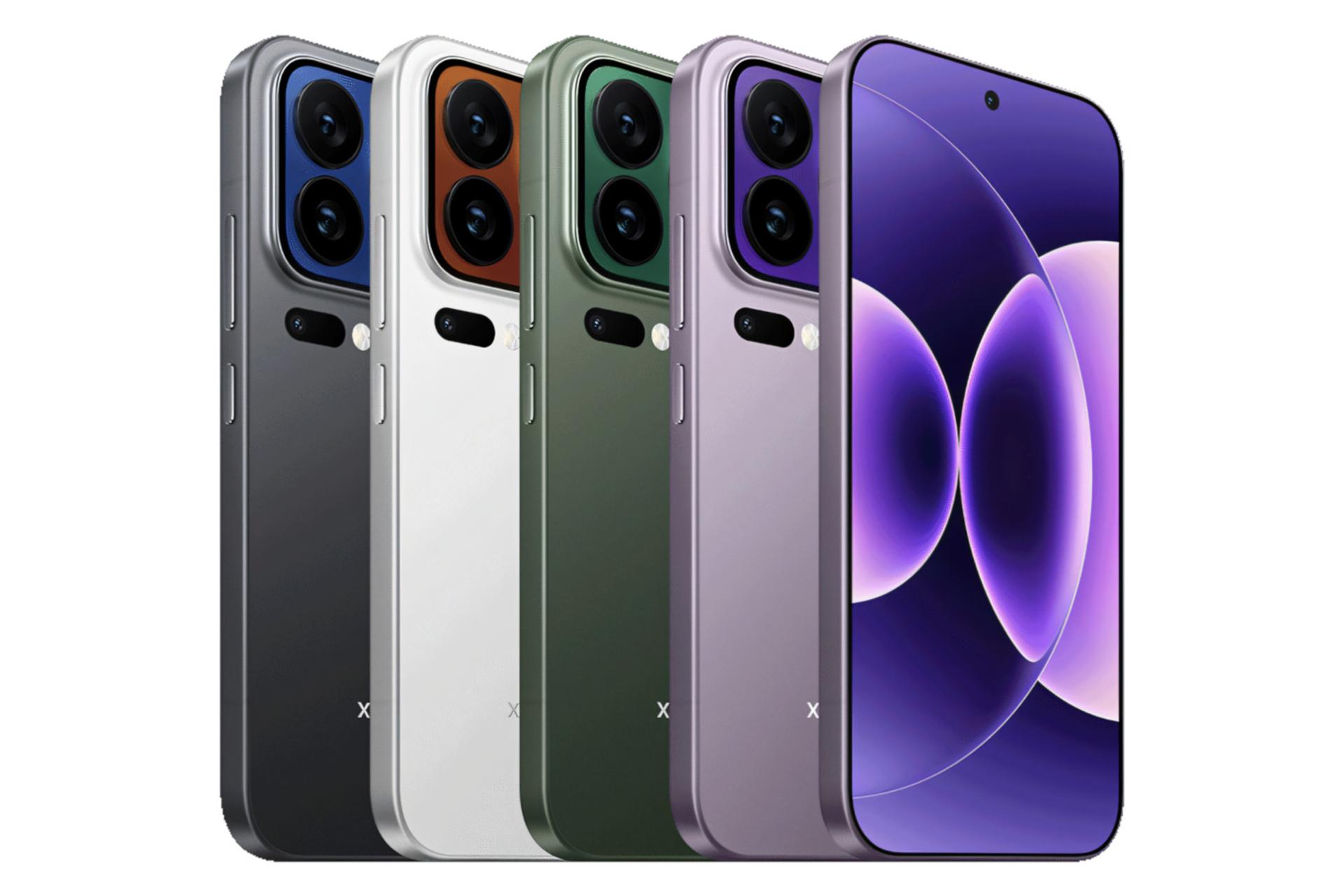 گوشی موبایل شیائومی 17 پرو در رنگ های مختلف / Xiaomi 17 Pro