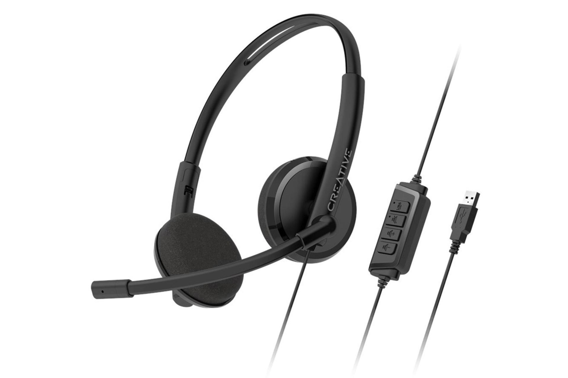 هدفون کریتیو HS-220 رنگ مشکی