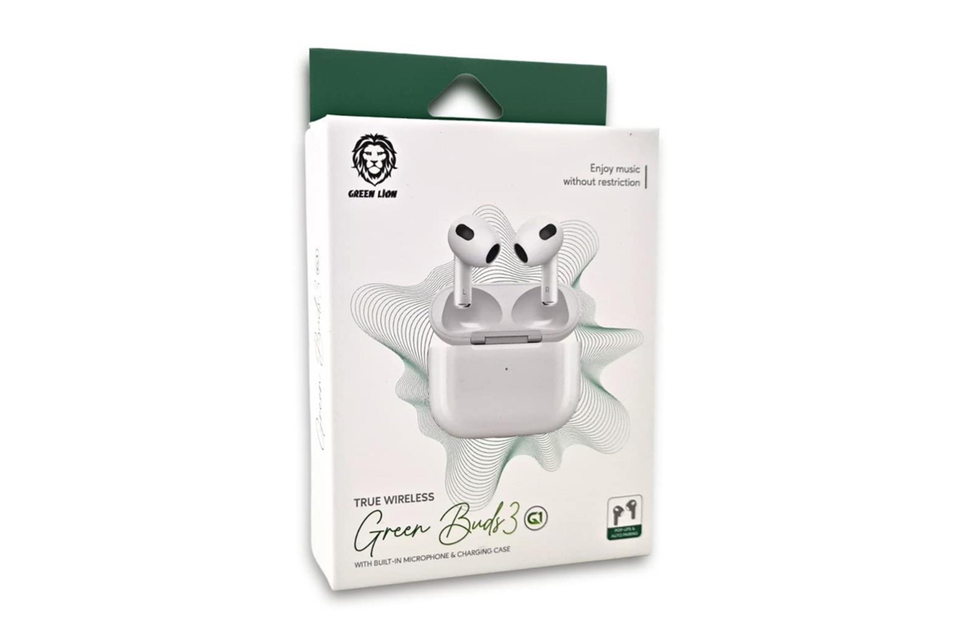 جعبه هدفون گرین لیون Earbuds 3