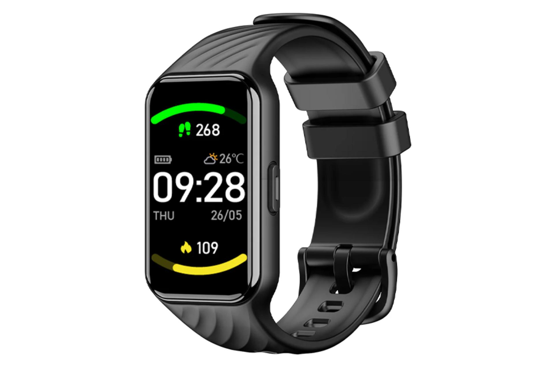 نمای سمت راست ساعت هوشمند بلک ویو R10