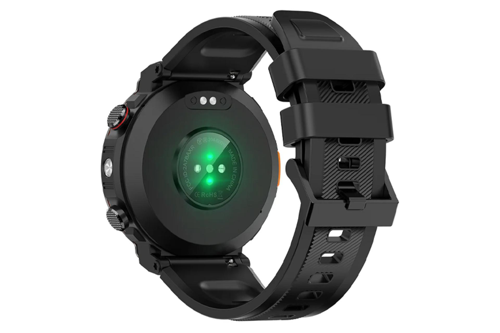 نمای پشت ساعت هوشمند بلک ویو W50 Pro