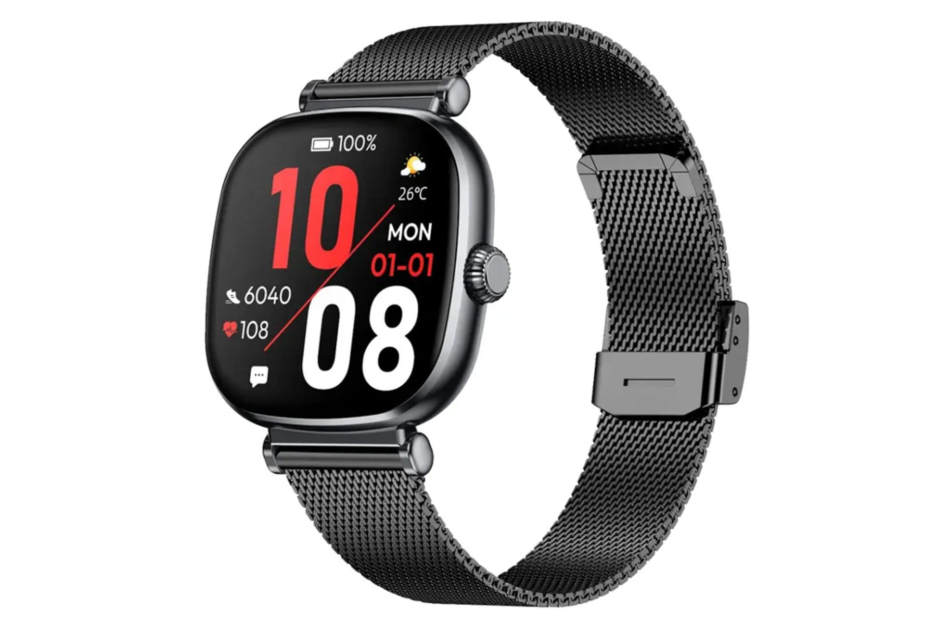 ساعت هوشمند گرین لیون Princess رنگ مشکی