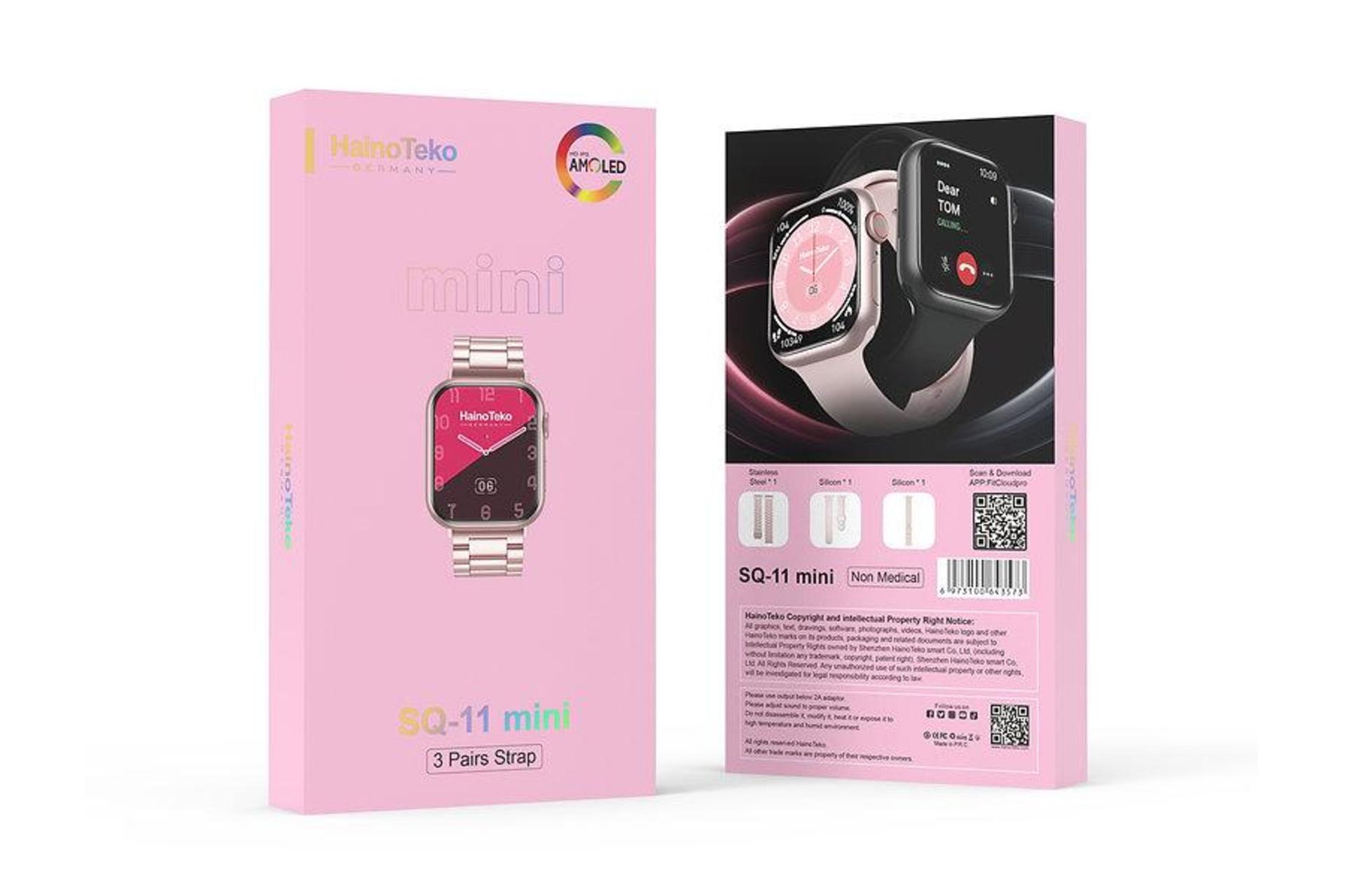 جعبه ساعت هوشمند هاینو تکو SQ-11 Mini