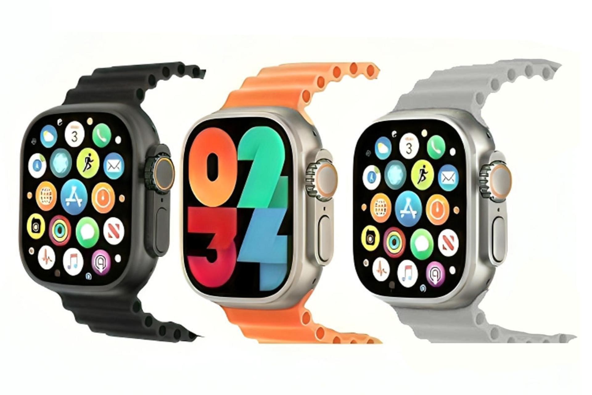 رنگ بندی ساعت هوشمند ورنا T49 Ultra