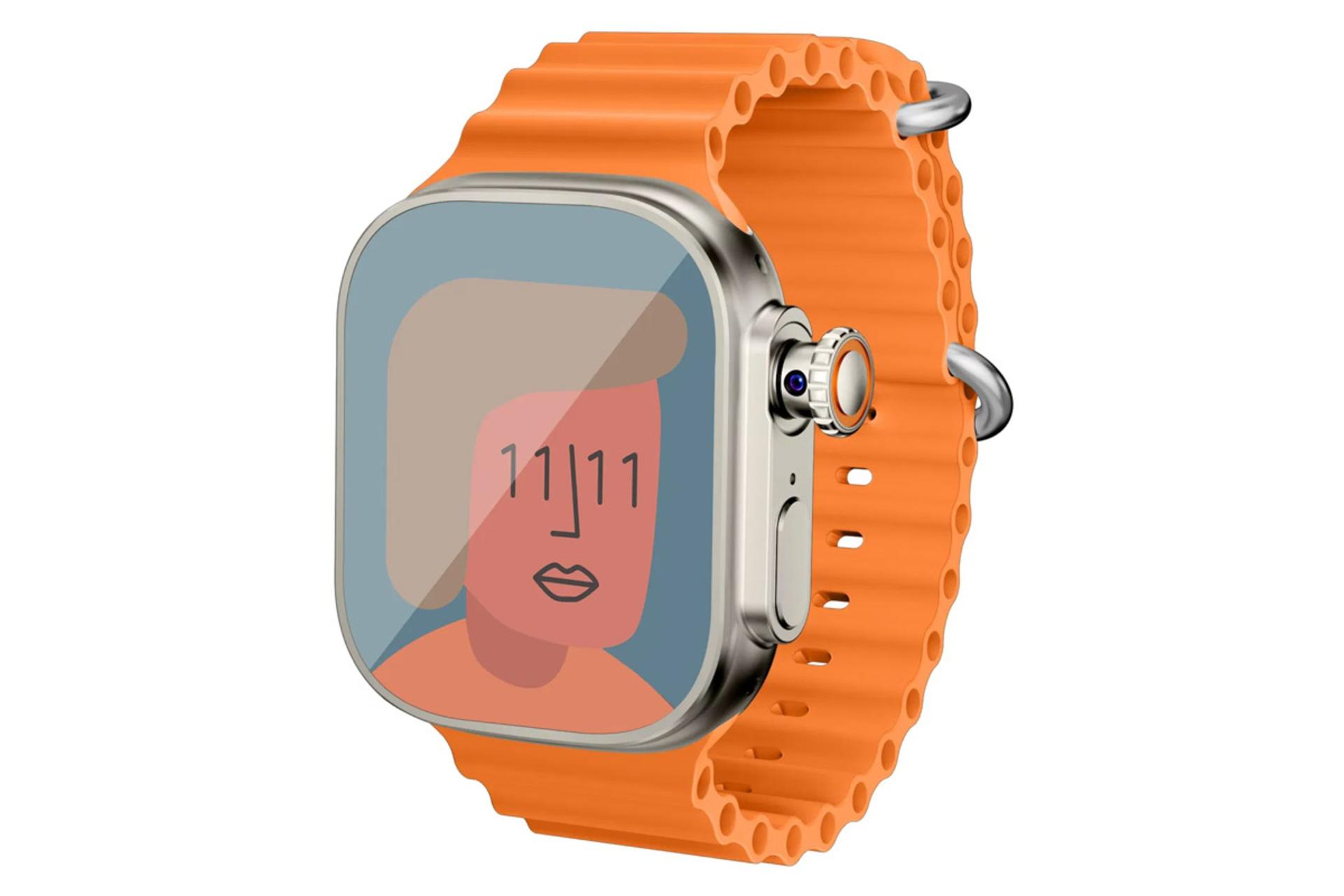 نمای سمت راست ساعت هوشمند ویسمی WS10 Ultra