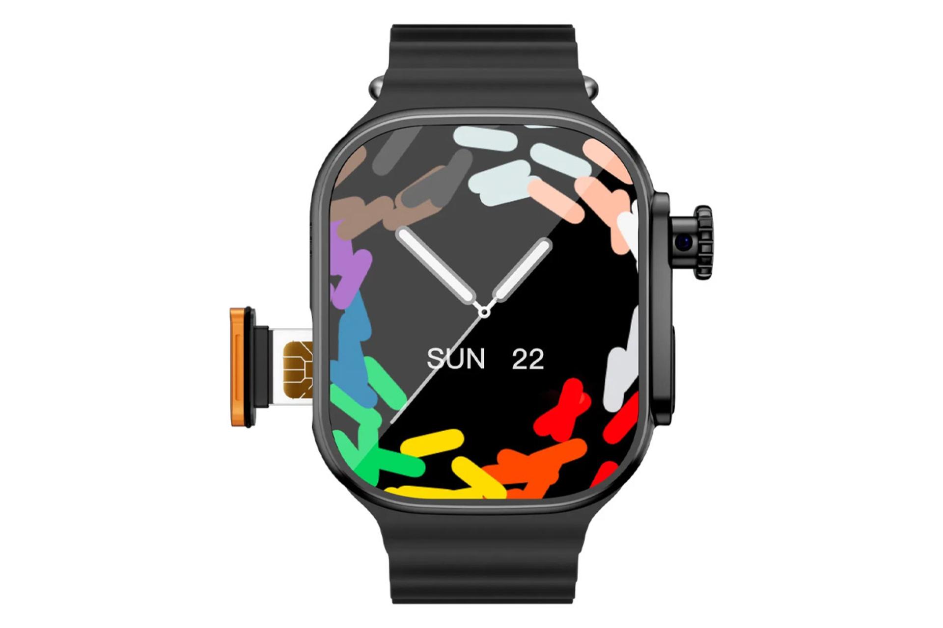 ساعت هوشمند ویسمی WS10 Ultra رنگ مشکی