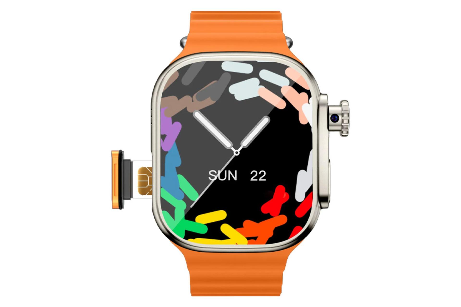 ساعت هوشمند ویسمی WS10 Ultra رنگ نارنجی