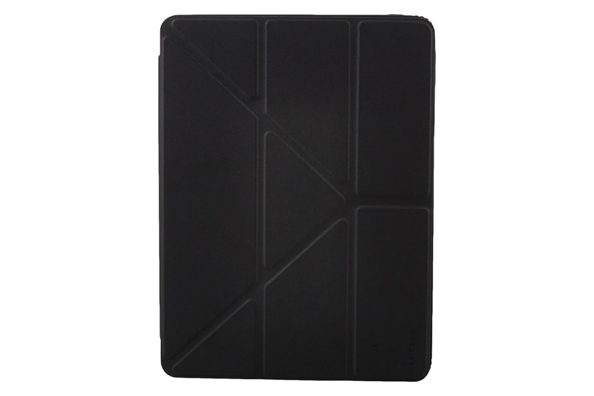 قاب تبلت کیف کلاسوری لولو مدل Conver مناسب اپل iPad Pro 12.9 2022 / 2021 رنگ مشکی