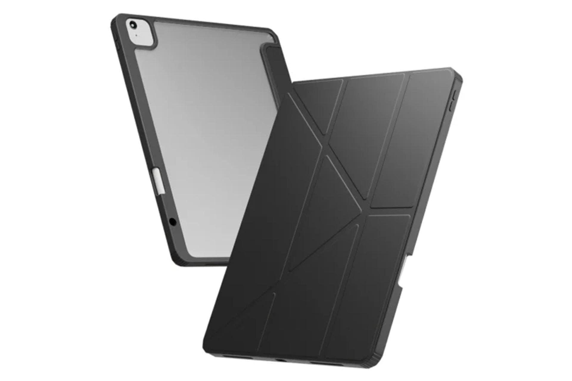 قاب تبلت کیف کلاسوری لولو مدل Conver مناسب اپل Air 11 2024 رنگ آبی