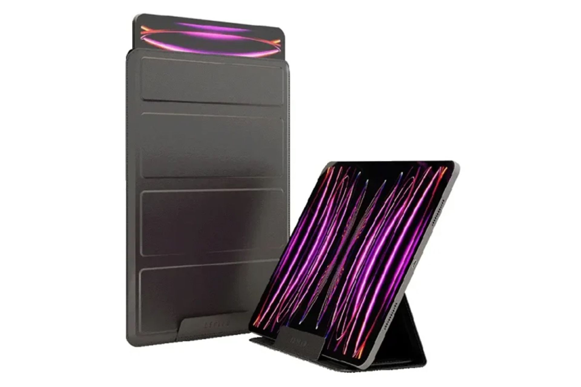 قاب تبلت کیف کلاسوری لولو مدل Airsleeve مناسب اپل iPad Pro 12.9 2022 / 2021 رنگ مشکی