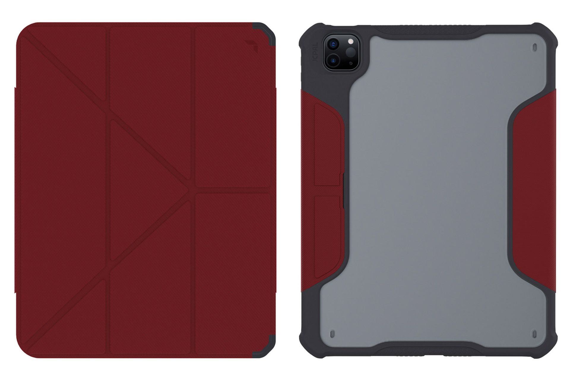 قاب تبلت جی سی پال مدل DuraPro XT Protective Case مناسب اپل iPad Pro 11 2022 / 2021 / 2020 رنگ قرمز