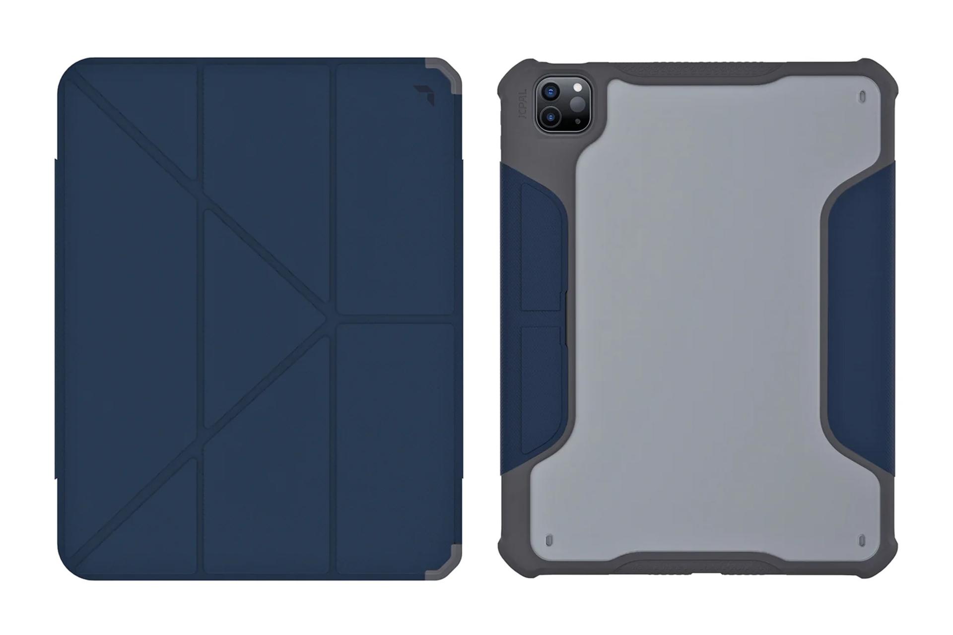 قاب تبلت جی سی پال مدل DuraPro XT Protective Case مناسب اپل iPad Pro 11 2022 / 2021 / 2020 رنگ آبی