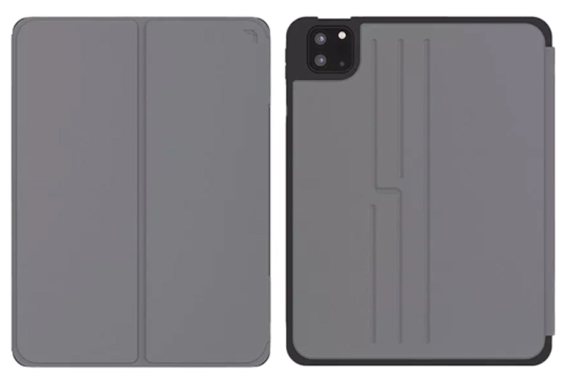 قاب تبلت کیف کلاسوری جی سی پال مدل Flexa Protective Folio Case مناسب اپل iPad Air 2022 / Pro 11 2022 / 2021 رنگ خاکستری