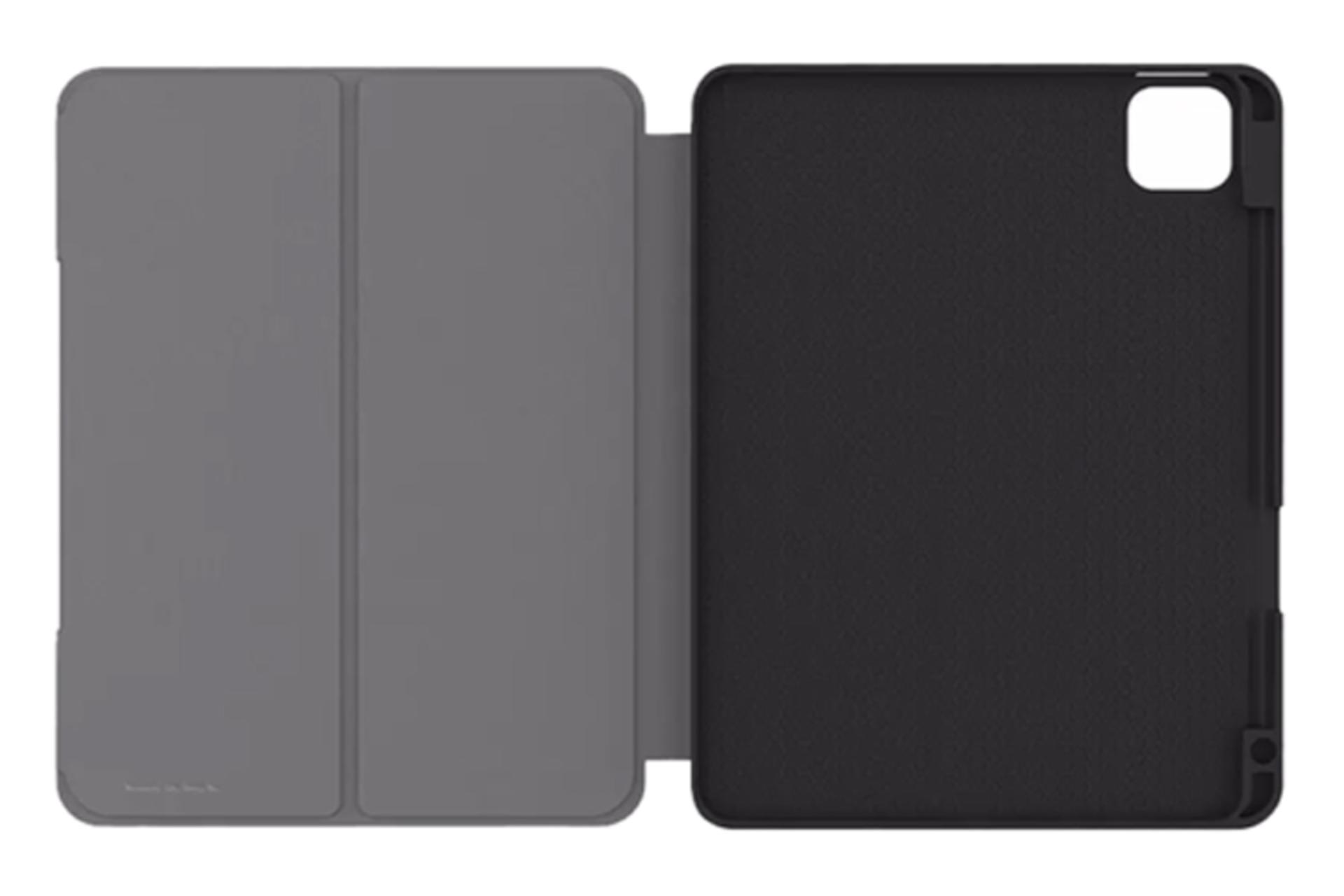 نمای داخل قاب تبلت کیف کلاسوری جی سی پال مدل Flexa Protective Folio Case مناسب اپل iPad Air 2022 / Pro 11 2022 / 2021