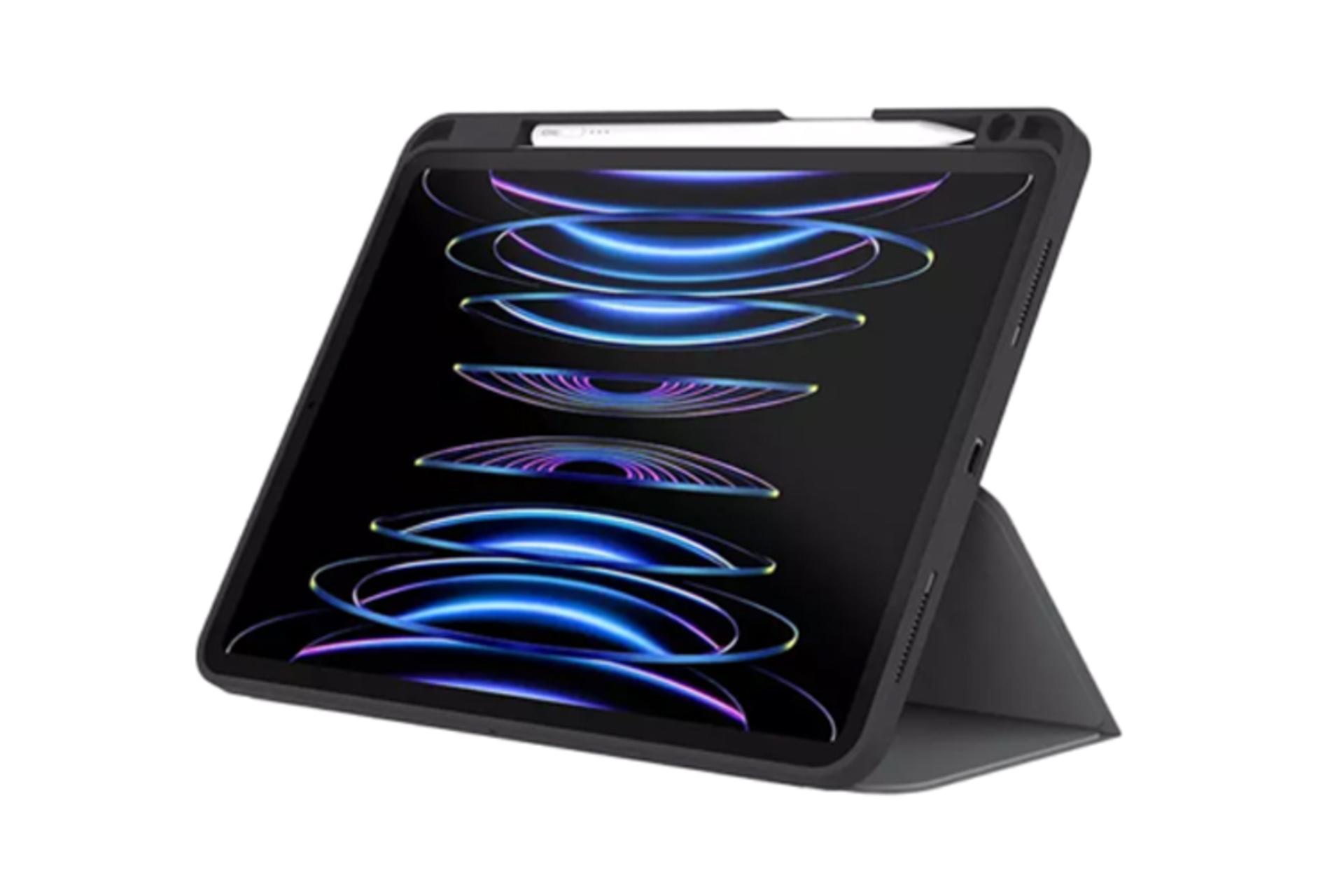 قاب تبلت کیف کلاسوری جی سی پال مدل Flexa Protective Folio Case مناسب اپل iPad Air 2022 / Pro 11 2022 / 2021