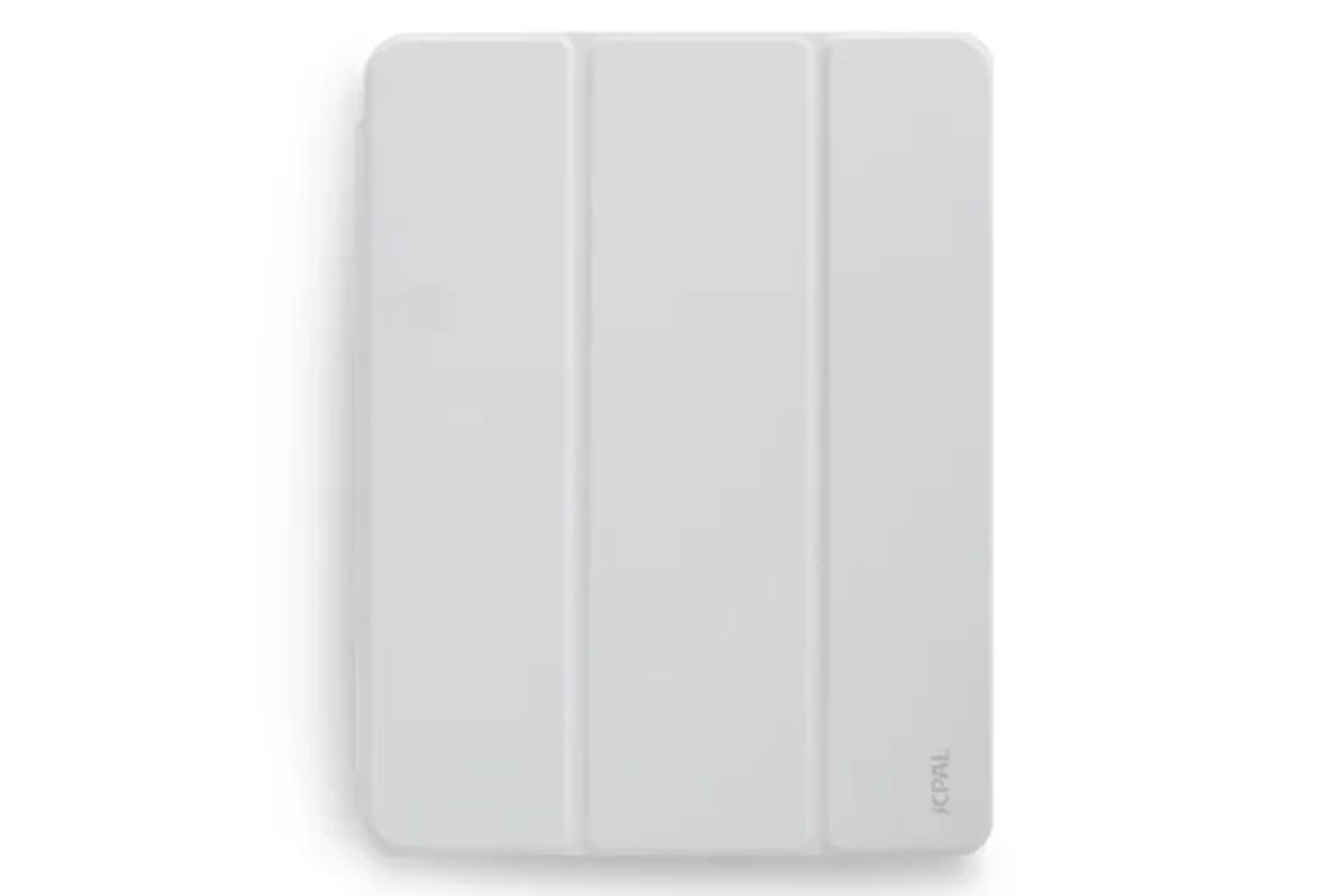 قاب تبلت کیف کلاسوری جی سی پال مدل DuraPro Protective Folio مناسب اپل iPad Pro 12.9 2022 / 2021 رنگ خاکستری