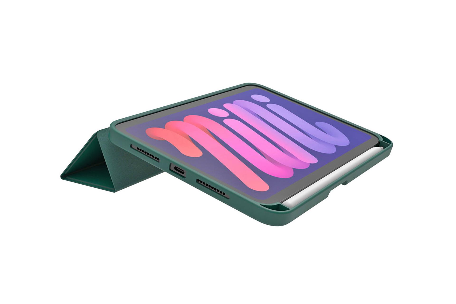 قاب تبلت کیف کلاسوری جی سی پال مدل DuraPro Protective Folio مناسب اپل iPad mini 2024 / 2021