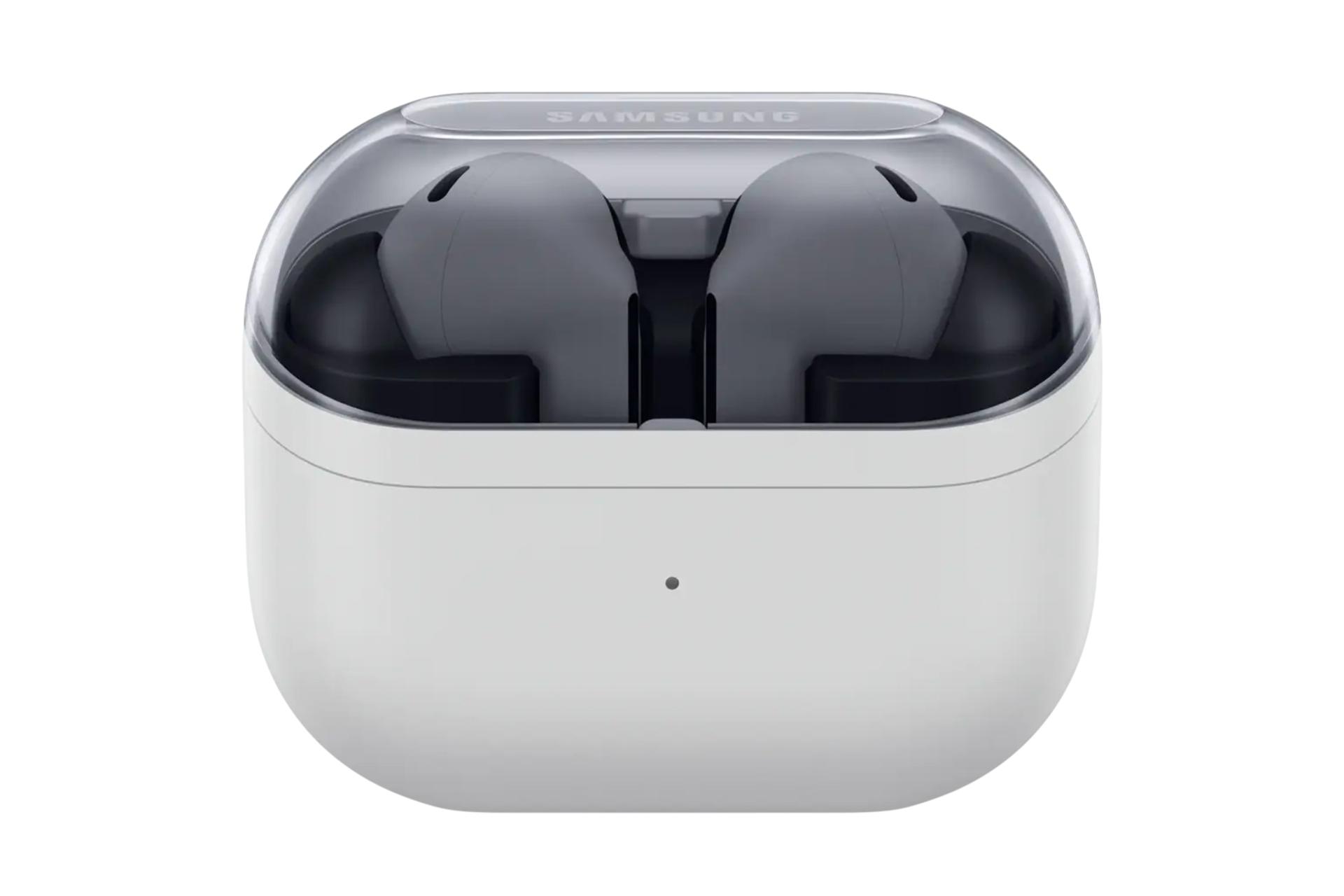 محفظه شارژ ایرباد بی سیم سامسونگ گلکسی بادز 3 FE خاکستری / Samsung Galaxy Buds3 FE