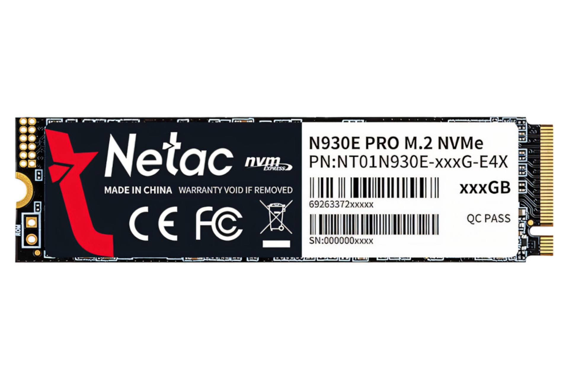 اس اس دی نتاک Netac N930E PRO NVMe M.2