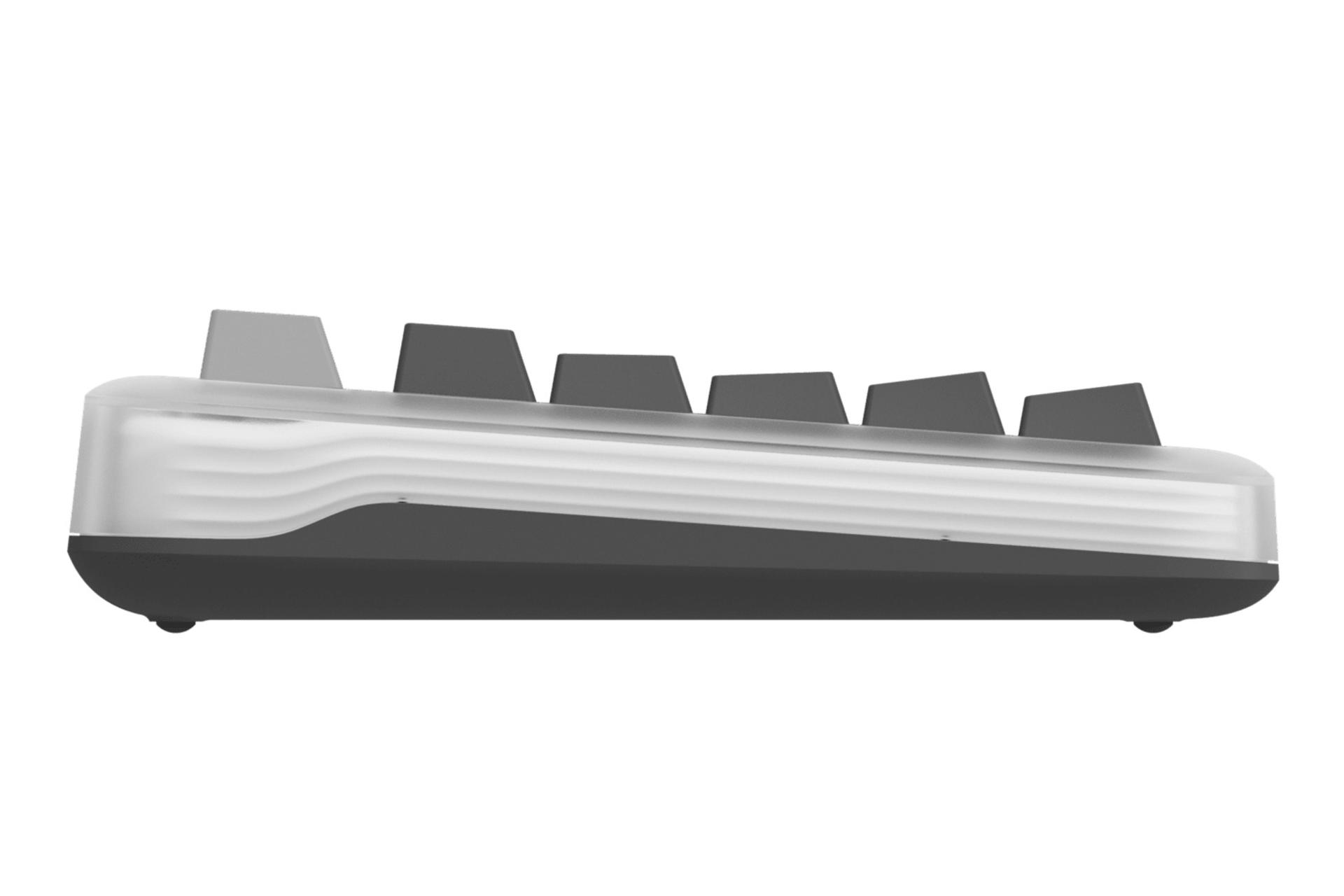 نمای کنار کیبورد لاجیتک Alto Keys K98M