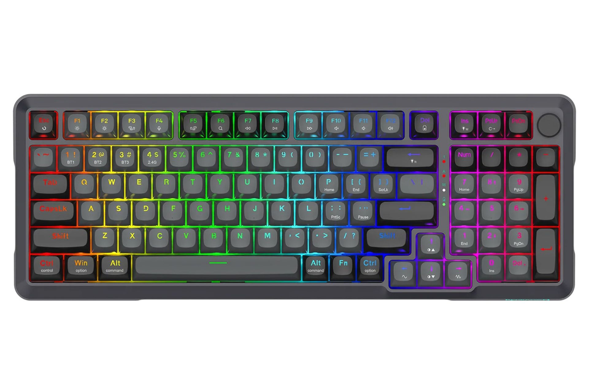 کیبورد ردراگون BRAGI K688 PRO نمای بالا