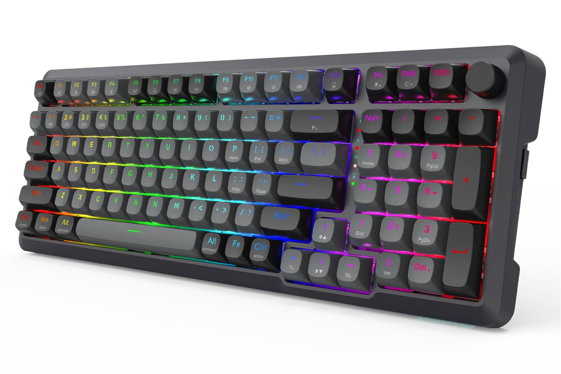 نمای سمت راست کیبورد ردراگون BRAGI K688 PRO