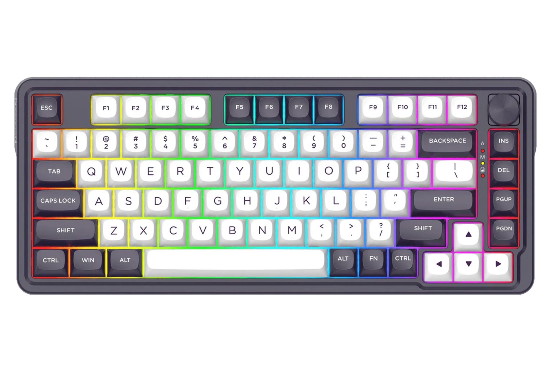 کیبورد ردراگون FINKE QMK K751 نمای بالا