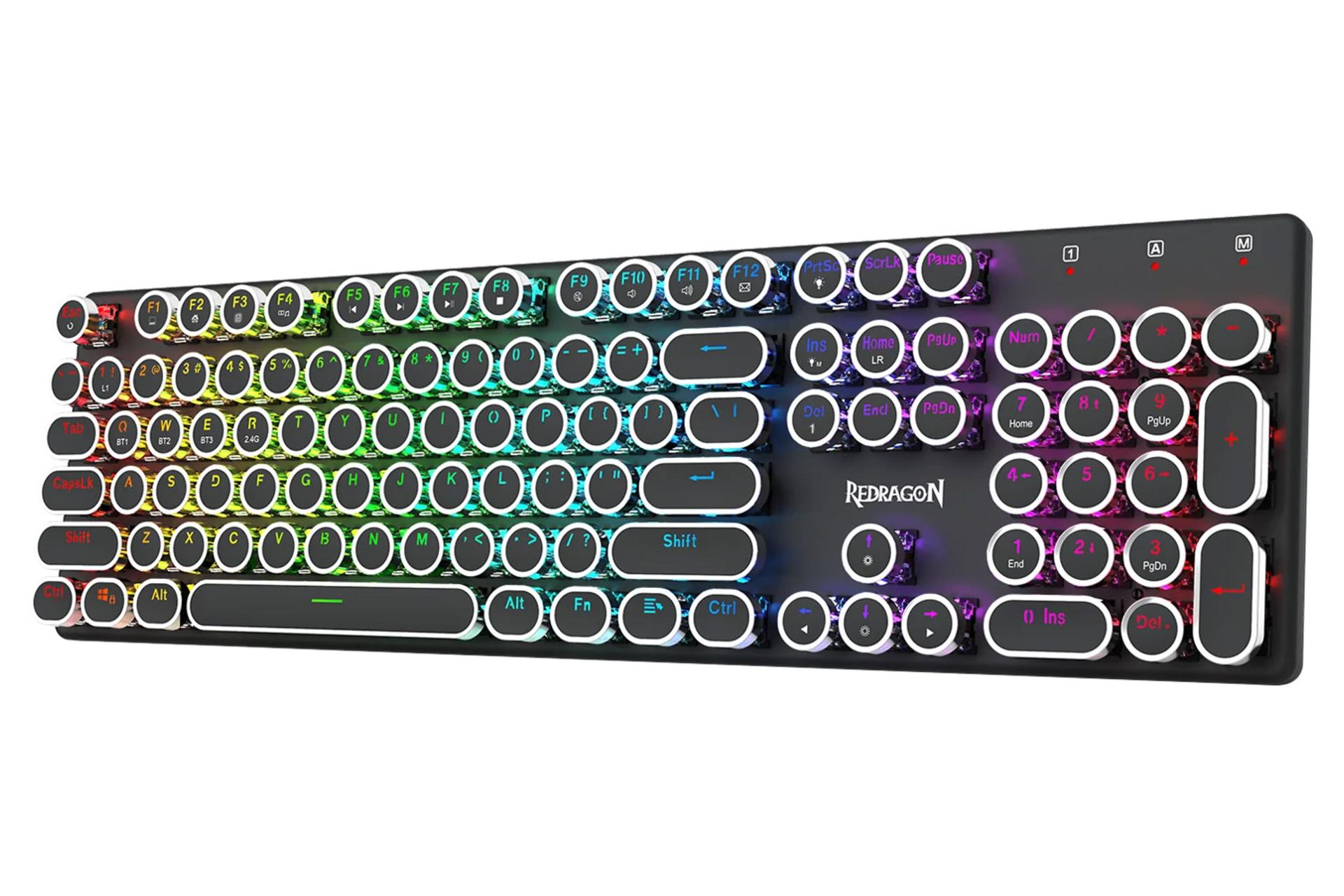 ابعاد و اندازه کیبورد ردراگون FLARE K710 PRO