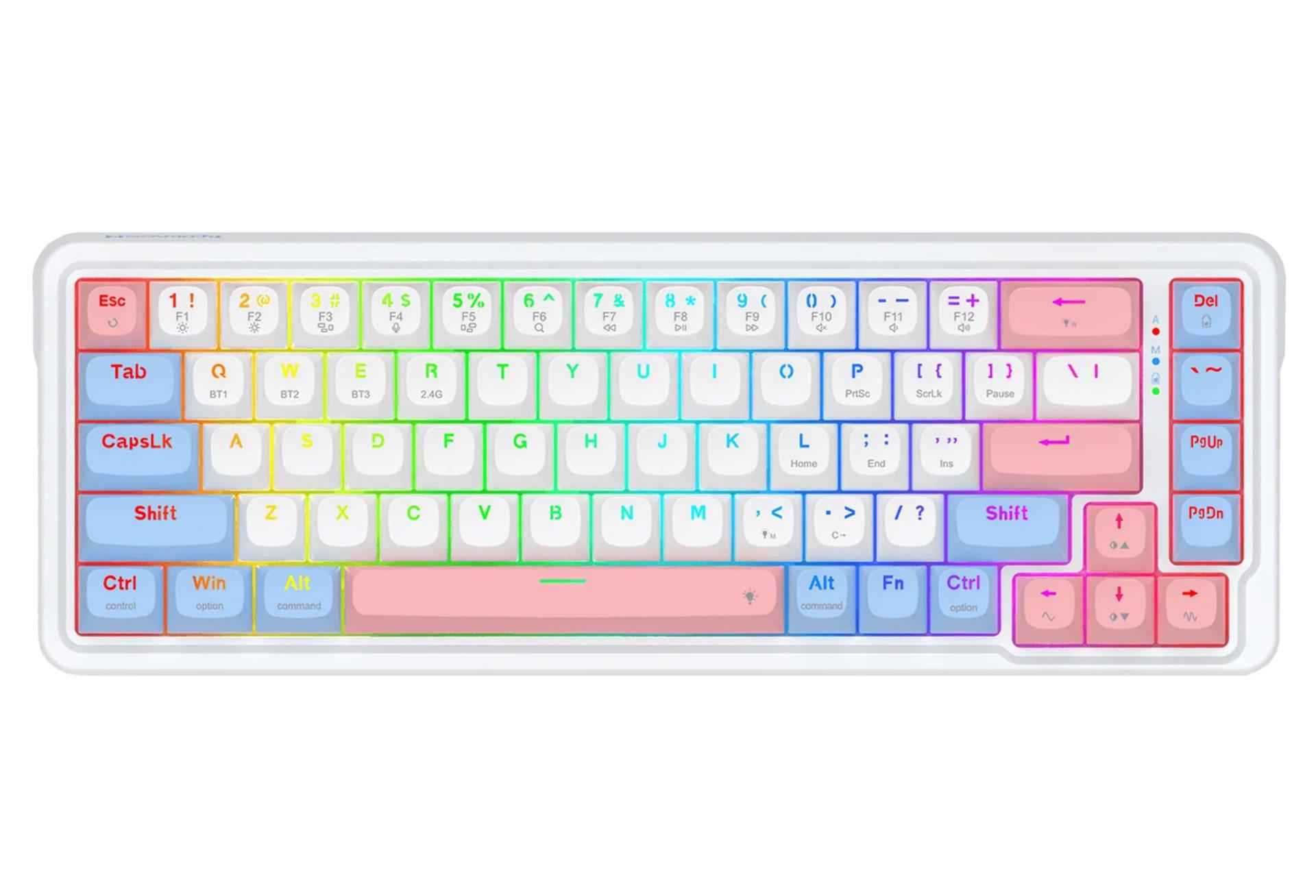 کیبورد ردراگون K709 Pro نمای بالا