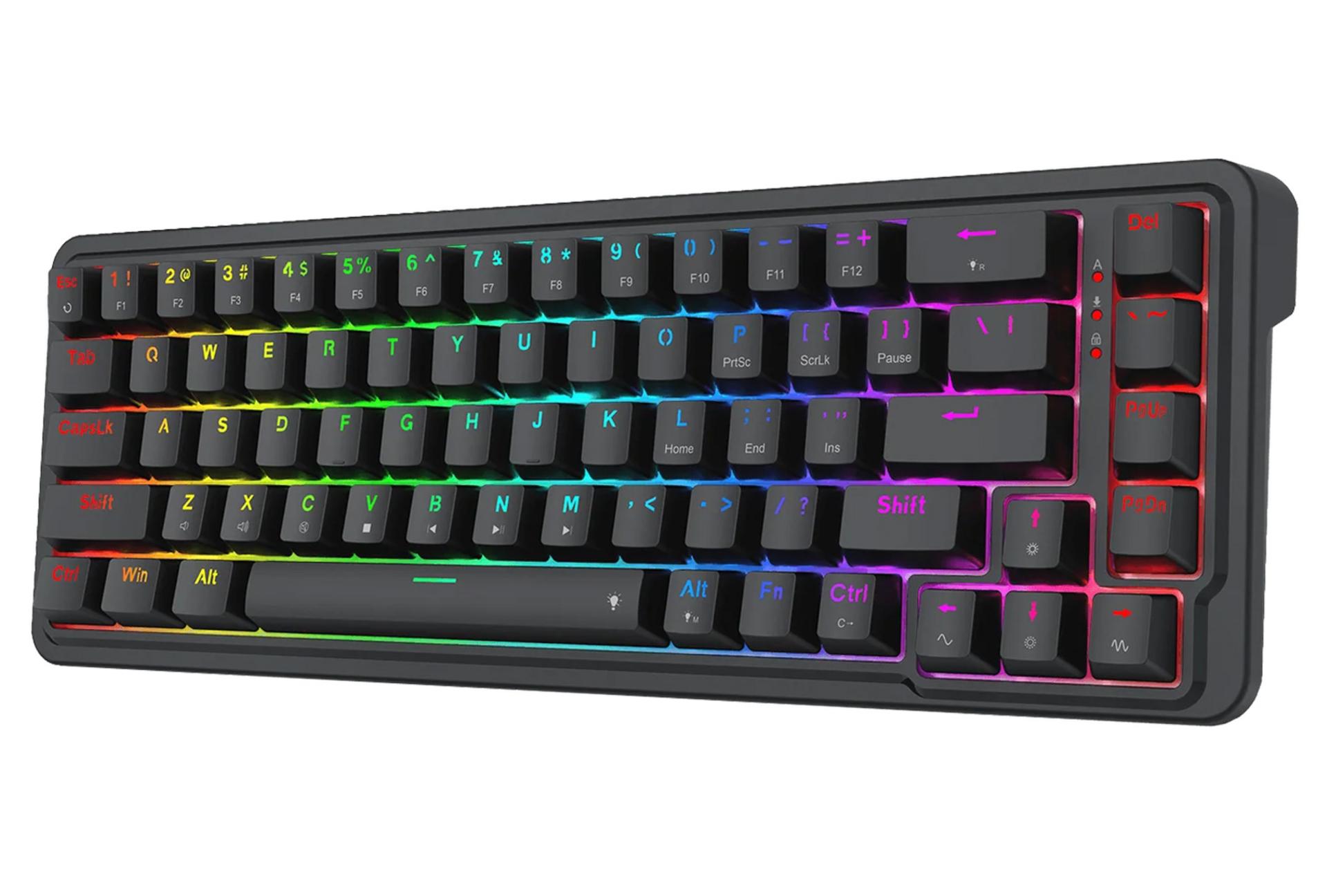 کیبورد ردراگون K709 RGB رنگ مشکی