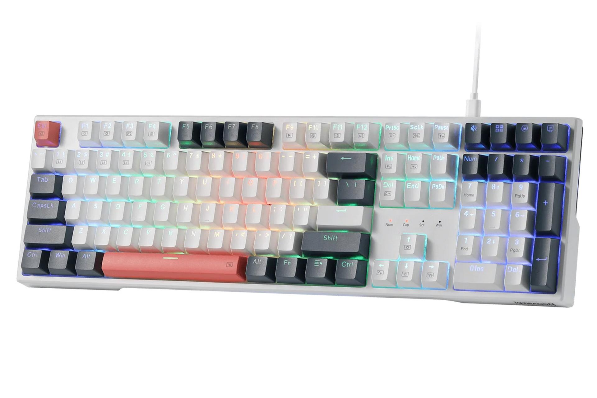 ابعاد و اندازه کیبورد ردراگون Trundle K668