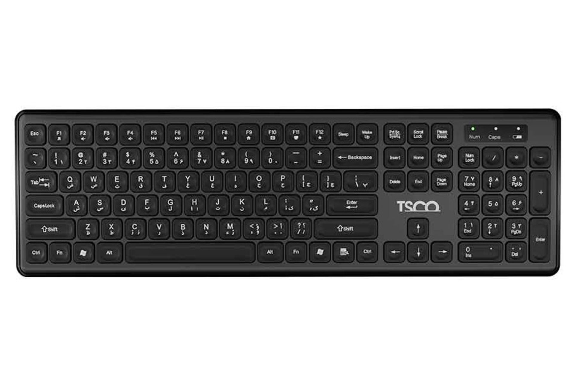 کیبورد تسکو TK 7005Wنمای بالا