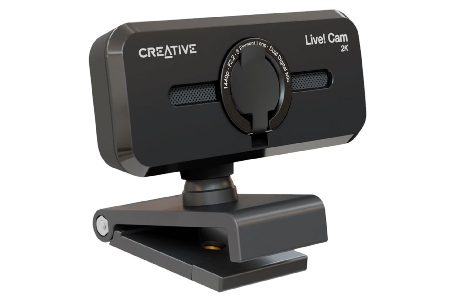 نمای سمت چپ وب کم Live! Cam Sync V3 کریتیو