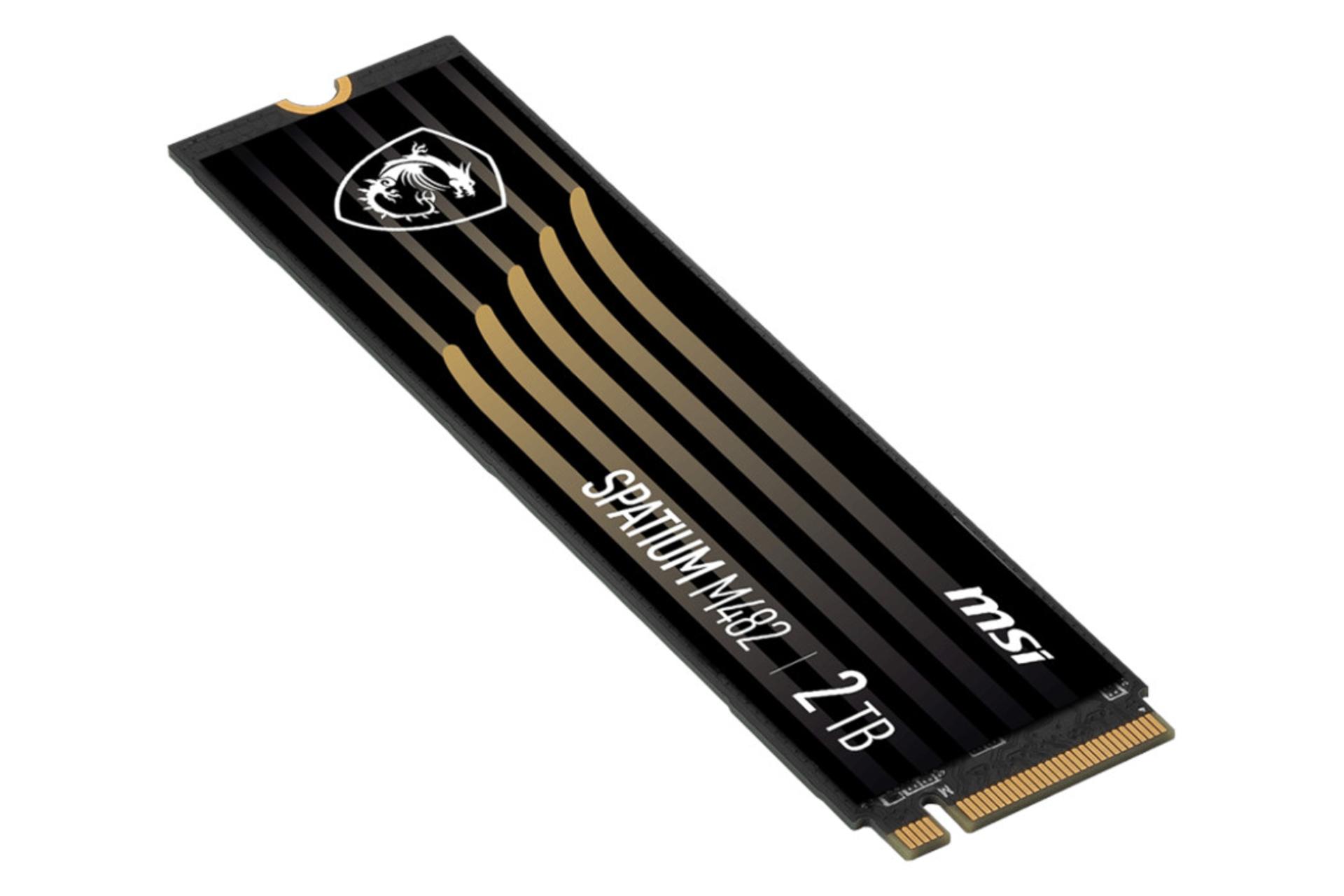 سمت راست اس اس دی ام اس آی MSI SPATIUM M482 NVMe M.2 2TB