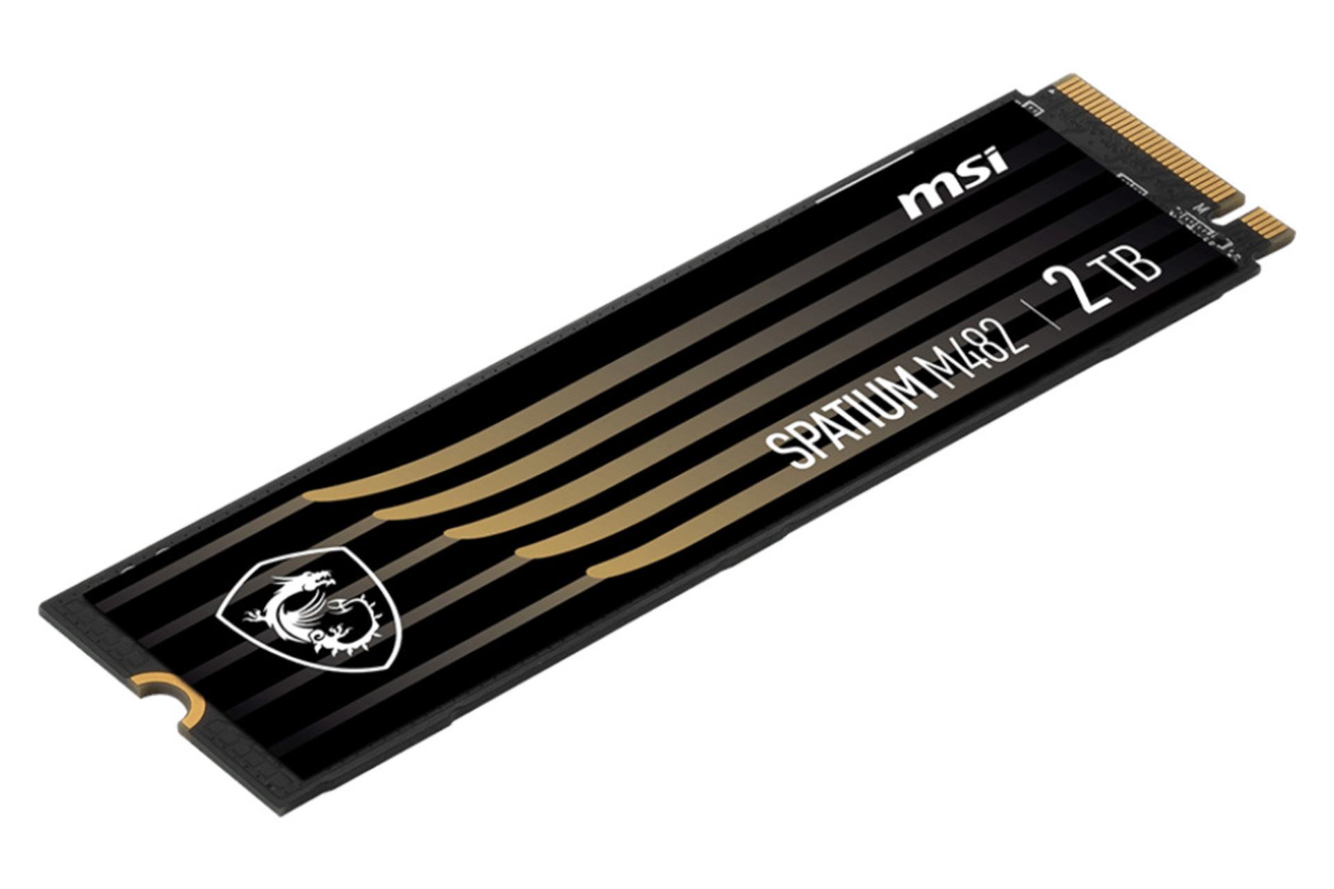 سمت چپ اس اس دی ام اس آی MSI SPATIUM M482 NVMe M.2 2TB