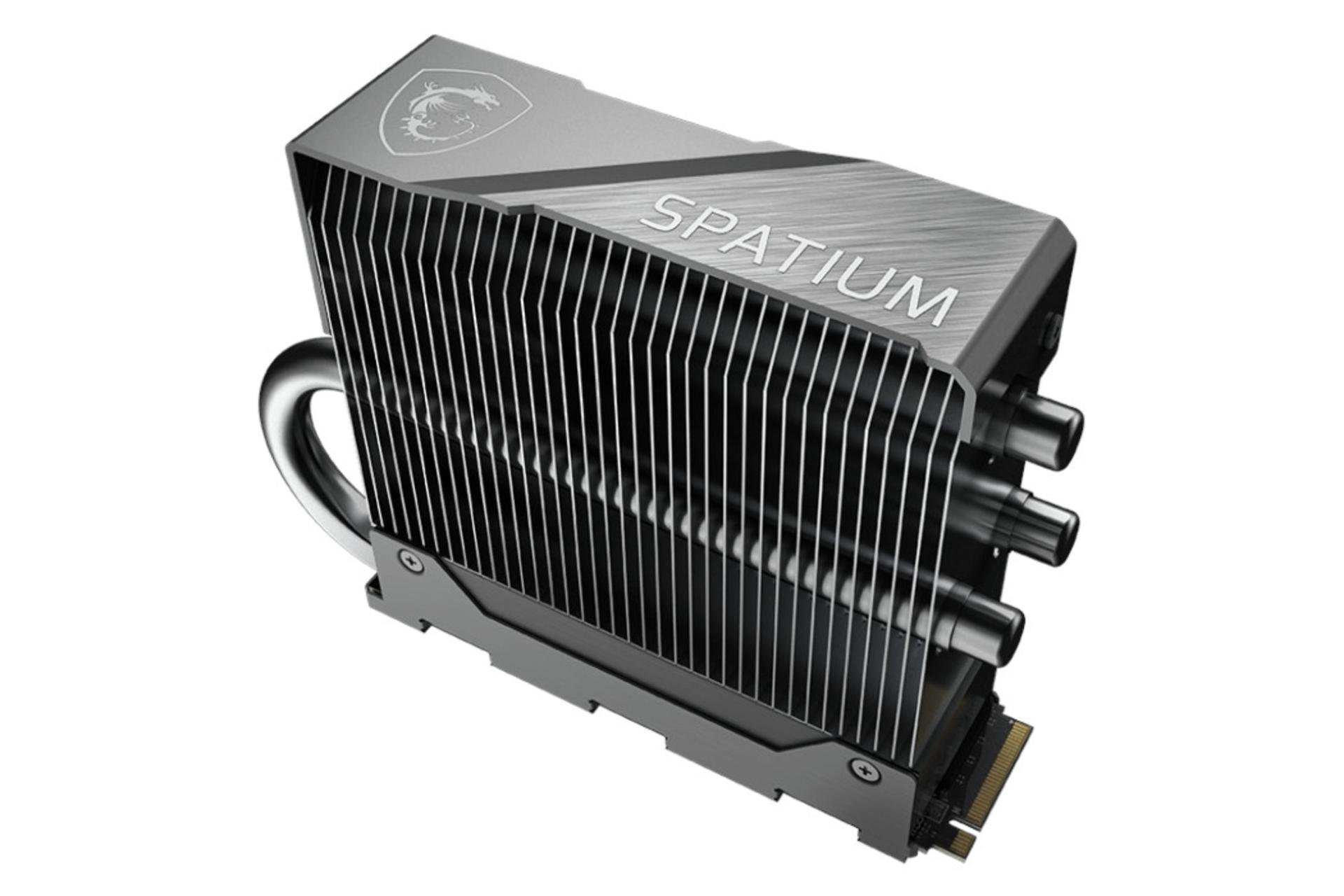 سمت راست اس اس دی ام اس آی MSI SPATIUM M570 PRO FROZR NVMe M.2