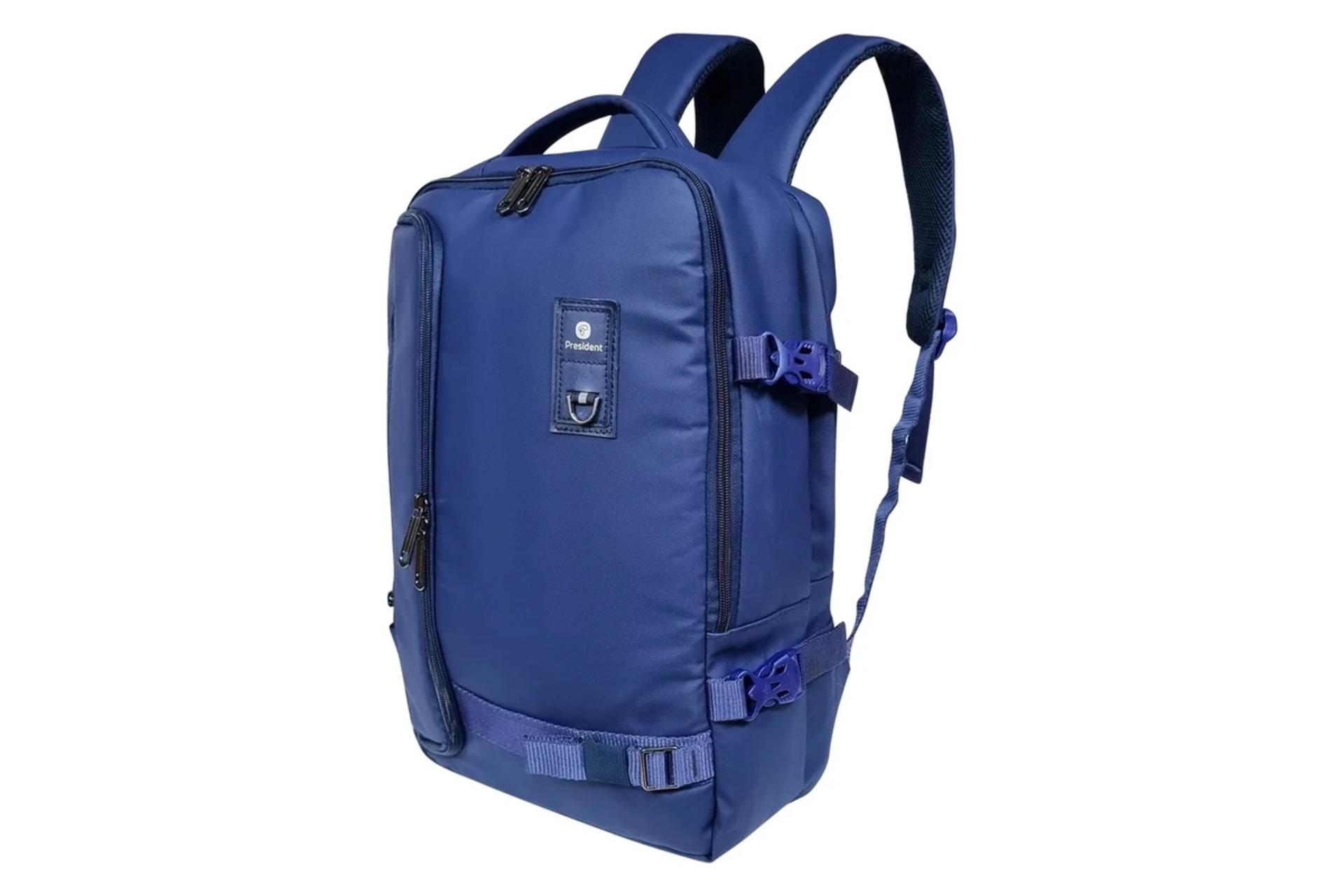 ابعاد و اندازه کیف لپ تاپ کوله پشتی لپ تاپ پرزیدنت STAGE مناسب 15.6 اینچ