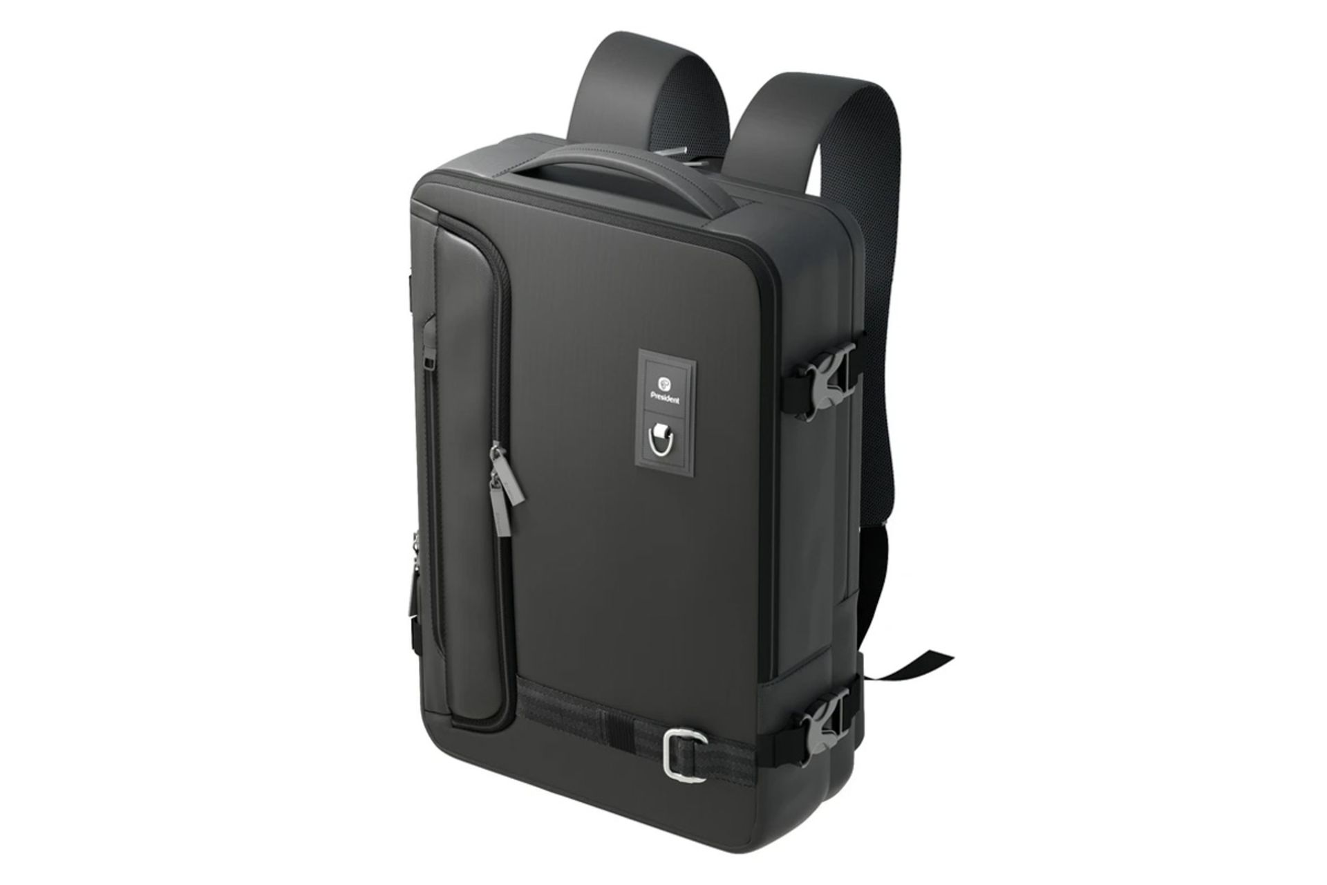 ابعاد و اندازه کیف لپ تاپ کوله پشتی لپ تاپ پرزیدنت STAGE مناسب 17 اینچ