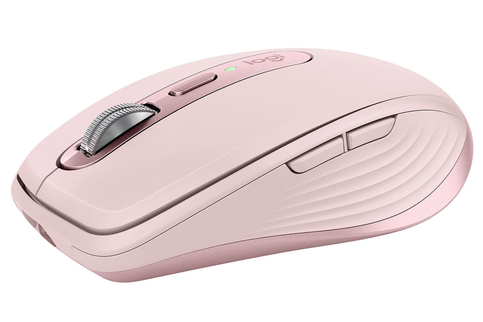 ماوس لاجیتک MX Anywhere 3S رنگ صورتی