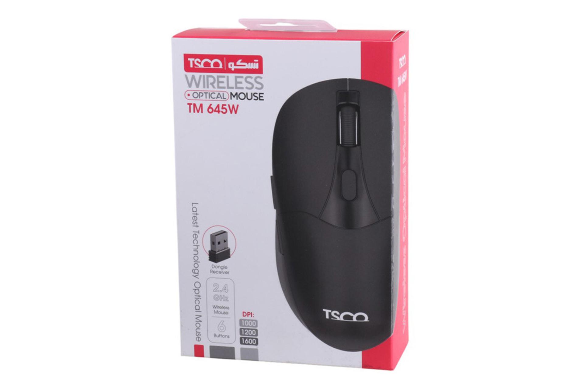جعبه ماوس تسکو TM 645W