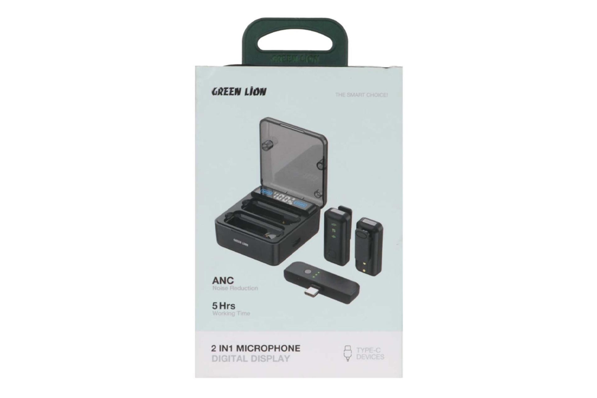 جعبه میکروفون گرین لیون 2in1 with Digital Display