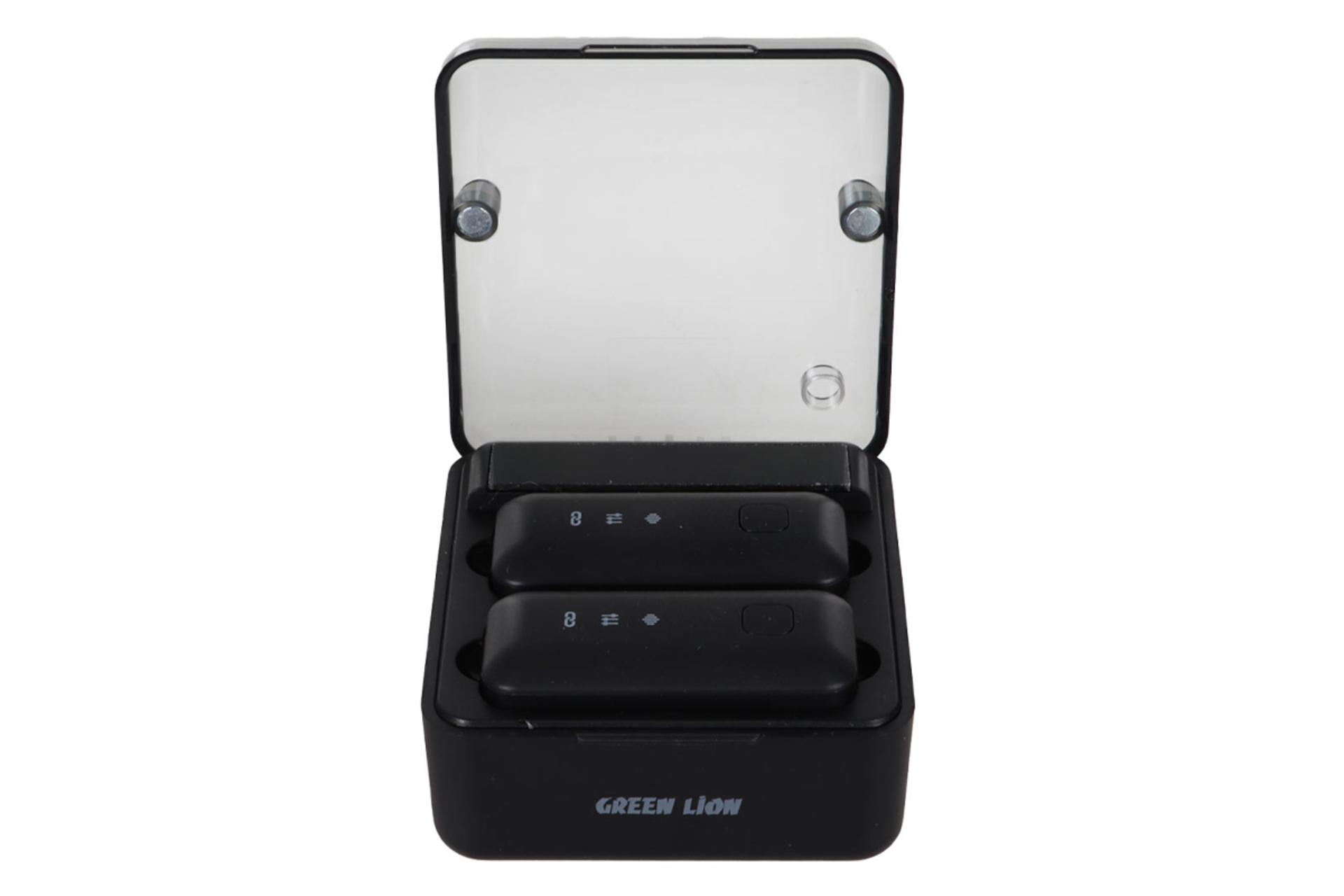 کیس شارژ میکروفون گرین لیون 2in1 with Digital Display