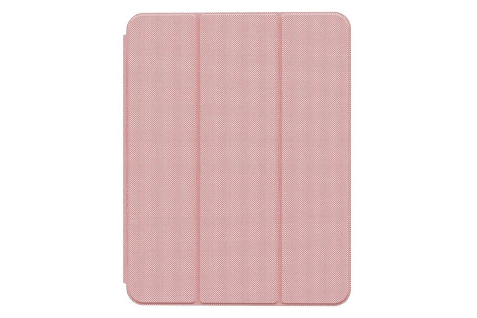 رنگ صورتی قاب تبلت کیف کلاسوری گرین لیون مدل Hogo Premium مناسب اپل iPad Pro 11 2021