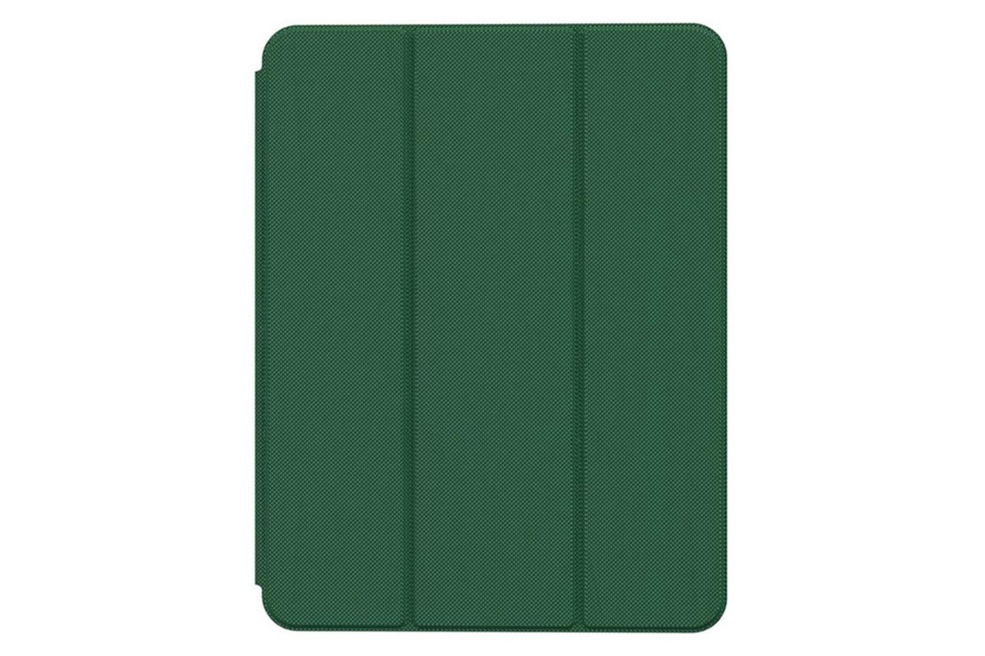 رنگ سبز قاب تبلت کیف کلاسوری گرین لیون مدل Hogo Premium مناسب اپل iPad Pro 11 2024