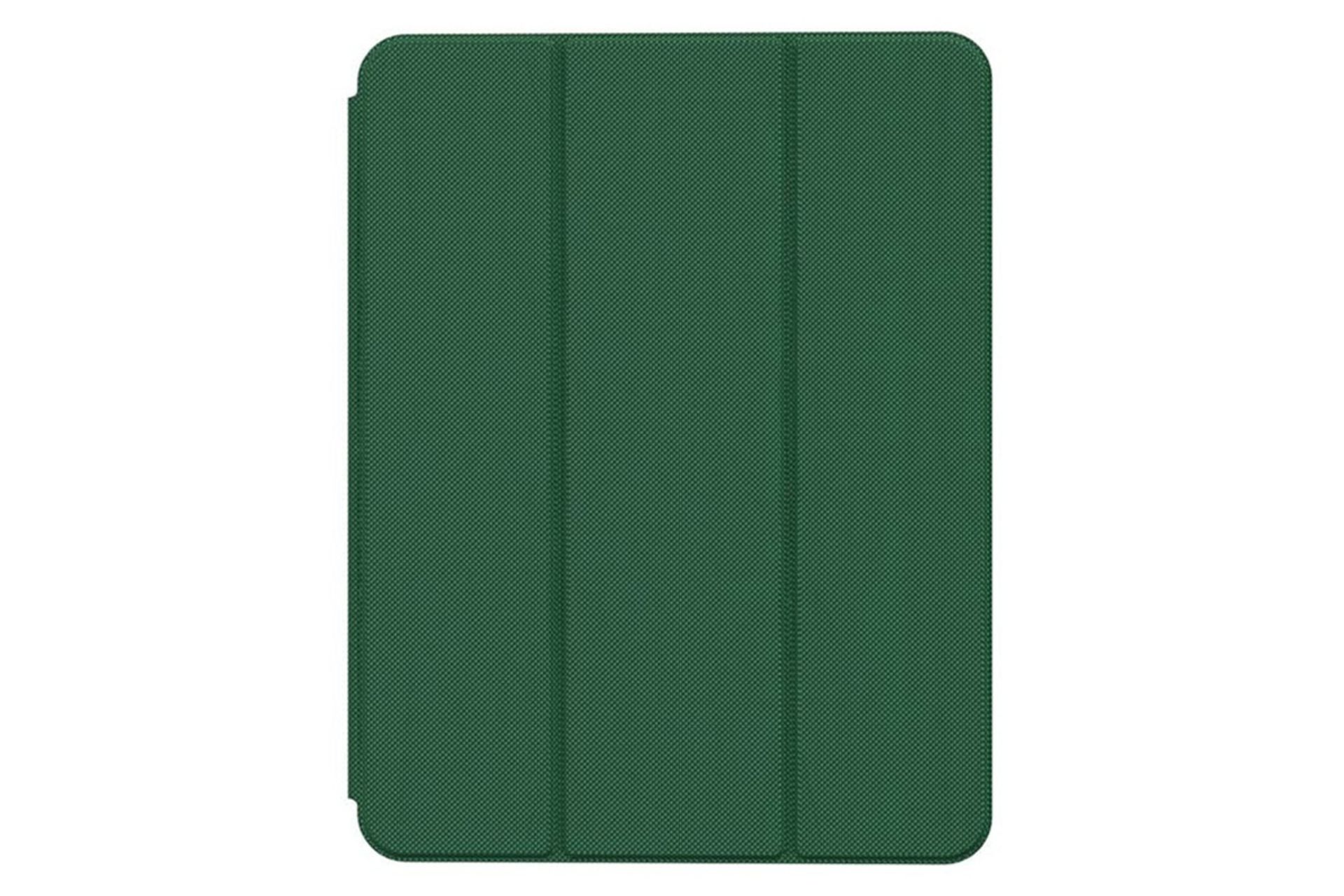 رنگ سبز قاب تبلت کیف کلاسوری گرین لیون مدل Hogo Premium مناسب اپل iPad Pro 13 2024