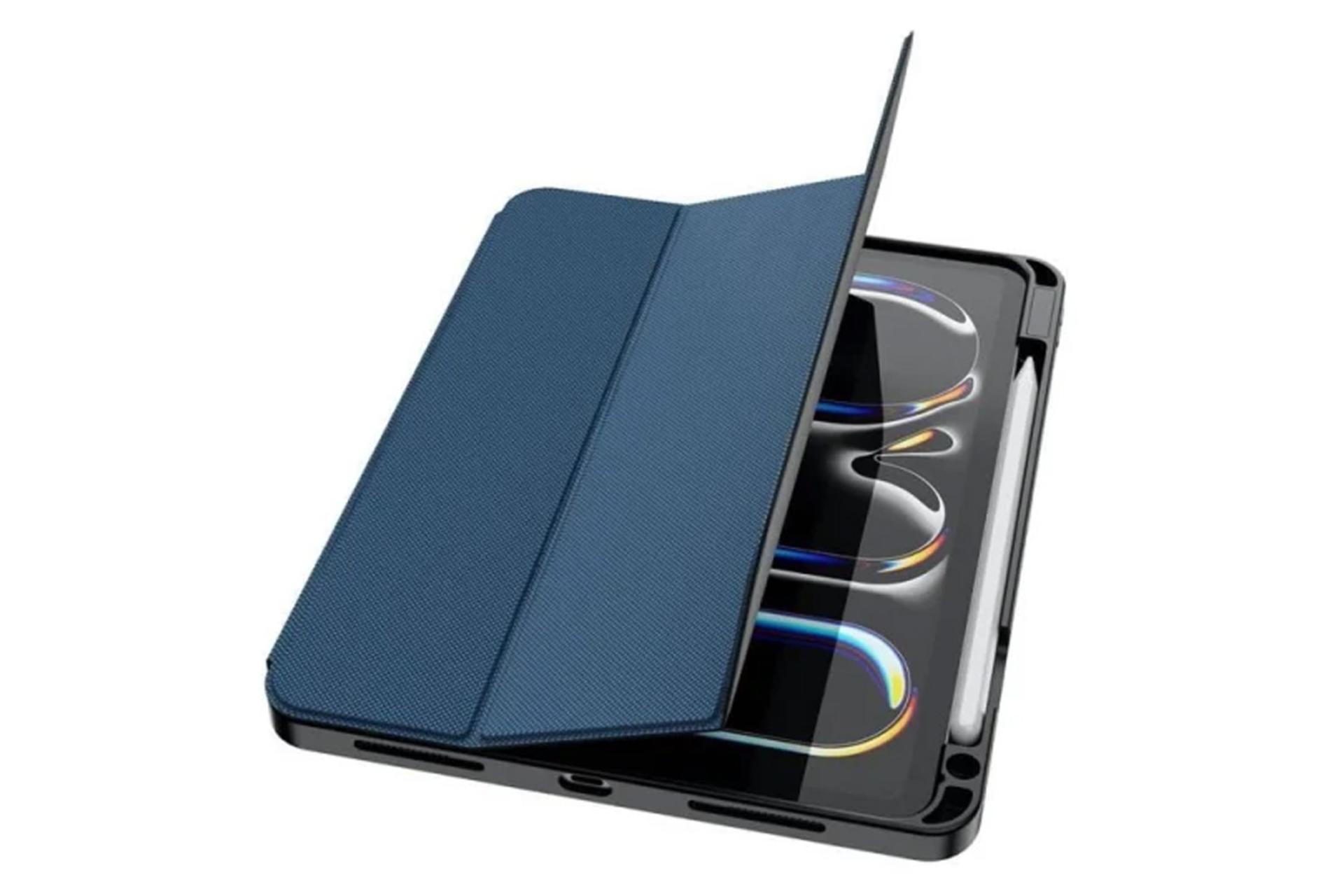 نمای داخل قاب تبلت کیف کلاسوری گرین لیون مدل Hogo Premium مناسب اپل iPad 10.9 2022